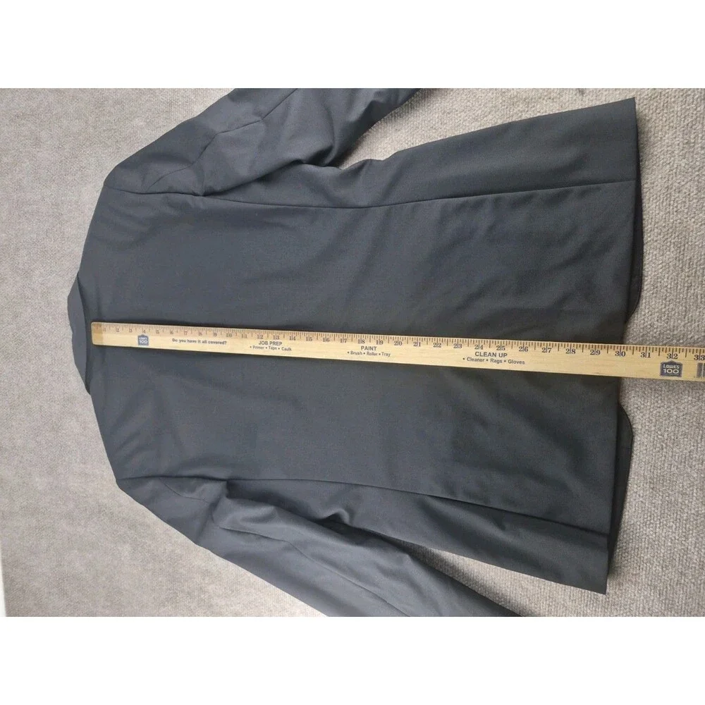J. Crew Ludlow Suit Jacket Men 40R Slim Black Loro Piana 120's Wool Sport Coat